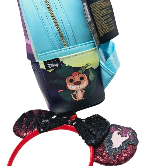 DISNEY Pop! X Loungefly The Lion King Pride Rock Mini Backpack + FREE Ears - Picture 10 of 15